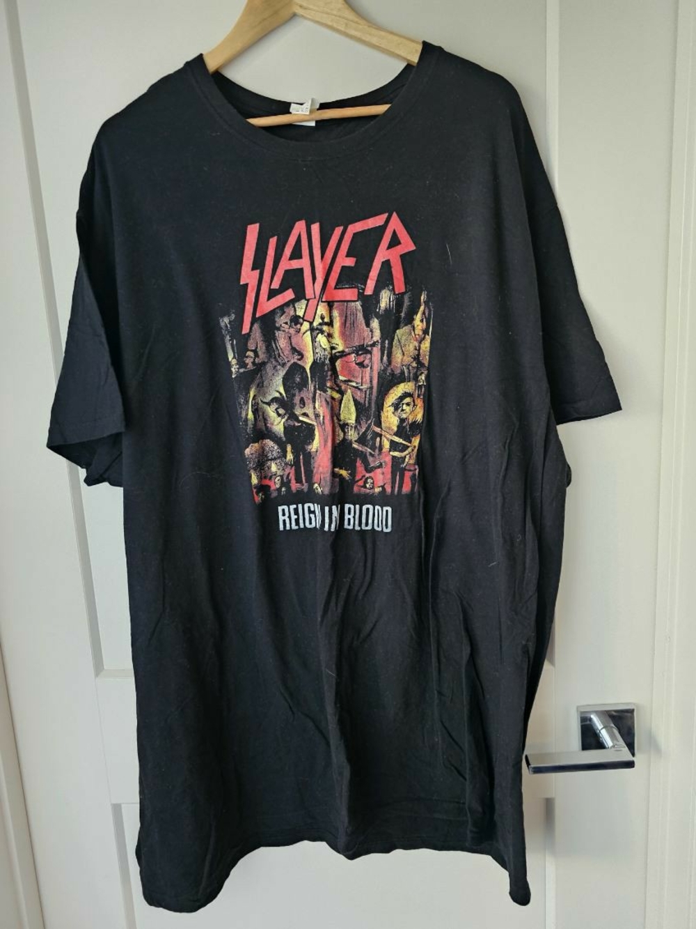 Slayer Reign In Blood Graphic Band T-Shirt - Black